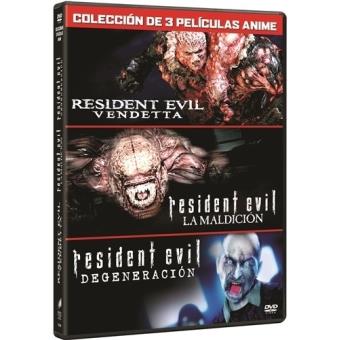 Pack Resident Evil (Vendetta - La maldición - Degeneración) - DVD