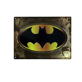 Figura DC Placa de metal Logo Batman - Otros | Fnac