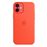 Funda de silicona con MagSafe Apple Naranja elécrico para iPhone 12 mini
