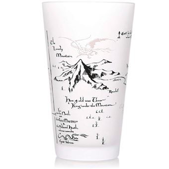Vaso termocromático El Hobbit - Mapa