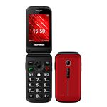 Teléfono móvil Telefunken S430 Rojo