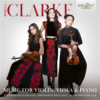 Clarke-Music For Violin Viola & Piano - CD