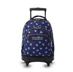 Mochila Totto Renglones Glitter Nacary