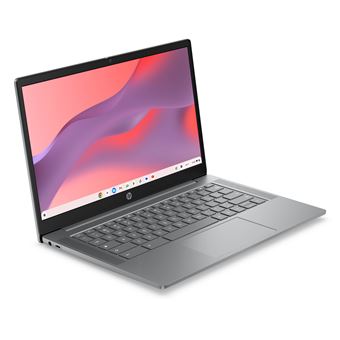 Ordenador portátil HP Chromebook 14a-nm0000nsx MediaTek 540, 8GB LPDDR5, 128GB UFS, ChromeOS, 14" FHD Plata meteoro