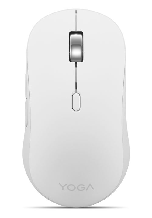 Lenovo Blanco Ratón Inalámbrico Silencioso Yoga Concha Marina
