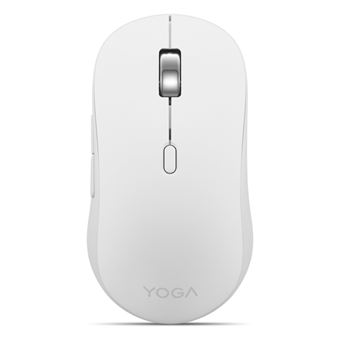 Ratón inalámbrico silencioso Lenovo Yoga Blanco concha marina