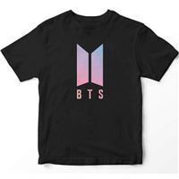 Camiseta Kpop BTS Premium Negro Talla L