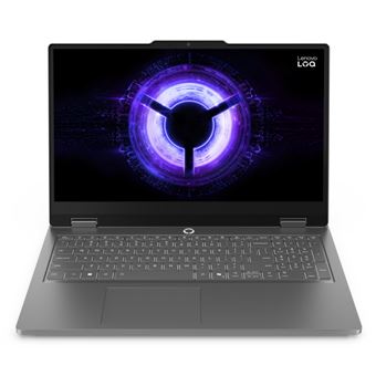 Ordenador portátil Gaming Lenovo LOQ Essential 15IRX11, Intel Core i5-13450HX, 16GB RAM, 512GB SSD, NVIDIA GeForce RTX 5050, Windows 11 Home, 15.6" Full HD Gris