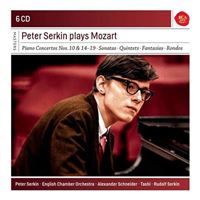 Peter Serkin Plays Mozart - 6 CD
