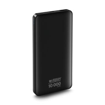 Powerbank Urban Factory Juicee Max 10000mAh USB-C a USB-A Negro