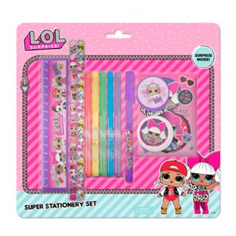 Super Set de papelería Lol Surprise Born to Rock