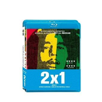 Pack Marley + George Harrison: Living in the Material World V.O.S. - Blu-Ray