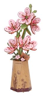 Puzzle 3d Diy Robotime Rowood Sakura