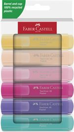 Faber Castell Pack 6 Textliner Pastel