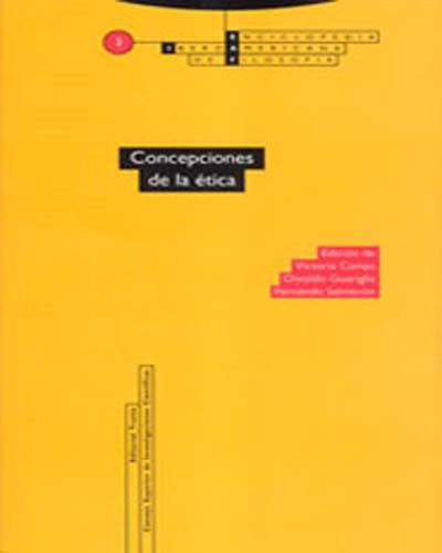 Editorial Trotta, S.a. Claro Concepciones De La Ética