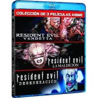 Pack Resident Evil - Vendetta + La maldición + Degeneración - Blu-Ray