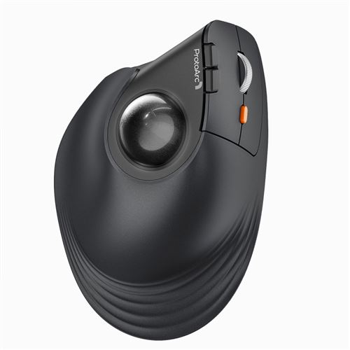 Ratón Vertical Ergonómico Inalámbrico Protoarc Em05 Nl Negro