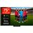 TV QD-Mini LED 75" TCL 75C6K Pro 4K UHD Smart TV