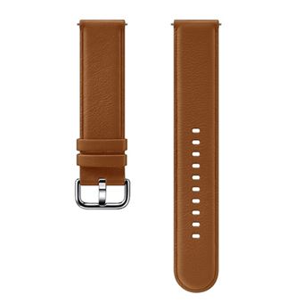 Correa de piel Samsung Marrón para Galaxy Watch Active2 Correa