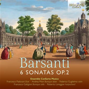 Barsanti: 6 Sonatas Op.2 - CD