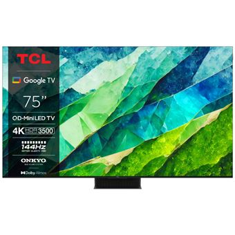TV QLED MiniLED 75" TCL 75C855 4K Ultra HD - 1