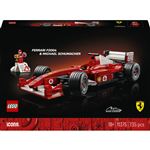 Lego icons 11375 ferrari f2004 y michael schumacher