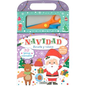 Navidad - Recorta y colorea