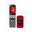 Teléfono móvil Telefunken S460 Rojo