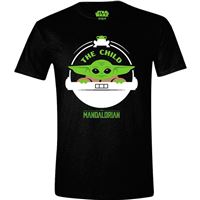 Camiseta Star Wars - The Child Basket Negro Talla XL