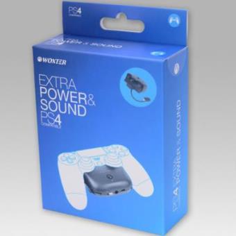 Batería + controlador de audio PS4