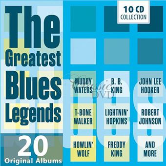 Box Set The Greatest Blues Legends - 10 CDs
