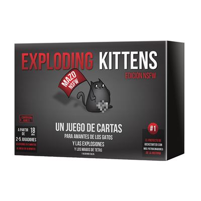 Exploding Kittens: NSFW - juego de mesa para adultos
