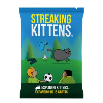 Exploding Kittens: Streaking Kittens - Expansión