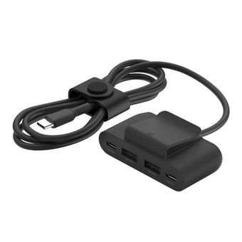 Cargador USB 2.4A de Auto Belkin Negro