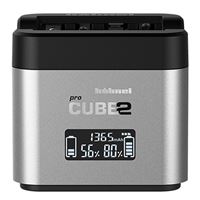 Cargador dual Hahnel Procube para Canon