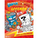 Libro Para Colorear Superthings Legends