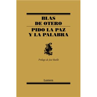 Pido la paz y la palabra