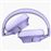 Auriculares Noise Cancelling Fresh'n Rebel Clam Fuse ENC Bluetooth Dreamy Lilac