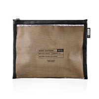 Estuche plano Miquelrius Just Black grande rejilla