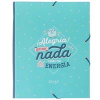 Mr Wonderful Carpeta serparadora ¡alegría ! que hoy nada podrá con tu energía