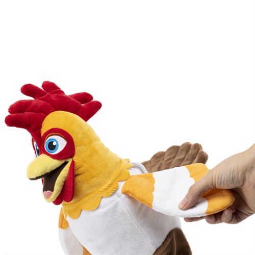 Peluche musical gigante gallo bartolito 