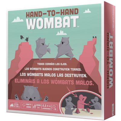 Hand to hand wombat - juego de cartas