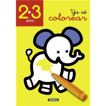 Ya sé colorear 2-3 años