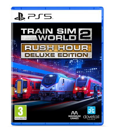 Tesura Games Negra Train World Sim 2: Rush Hour Edición Deluxe Ps5