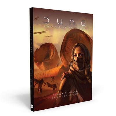 Dune: arena y polvo - la guía de arrakis - juego de rol