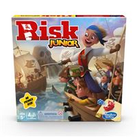 Juego Risk Junior al para niños de 5 años en adelante mesa hasbro edad