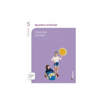 Quadern d¿estudi ciencies socials 5 primaria saber fer santillana voramar - 1