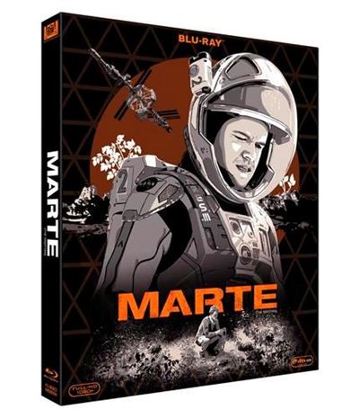 Steelbook The Martian Hindi Marte (The Martian) Ed Iconic Blu-Ray