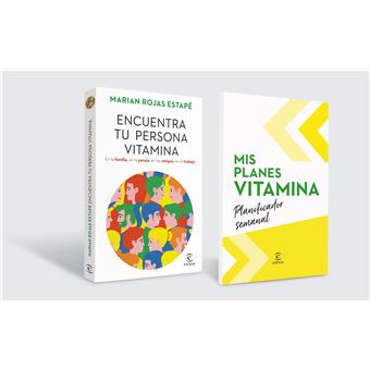 Pack Encuentra Tu Persona Vitamina + Planificador - Marián Rojas Estapé -5%  en libros