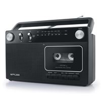 Roadstar RCR-779D+/BK Radio Cassette con CD Portátil DAB / DAB+ / FM, Reproductor  CD-MP3, USB, Mando a Distancia, AUX-IN, Salida de Auriculares, Negro